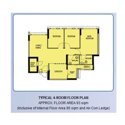 Blk 683B Waterway View (Punggol), HDB 4 Rooms #571000621